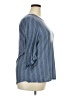 W5 Blue 3/4 Sleeve Blouse Size 2X - photo 4