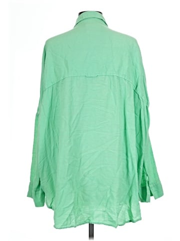 American Eagle Outfitters Long Sleeve Button-Down Shirt (view 2)