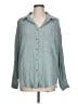 Altar'd State Teal Long Sleeve Button-Down Shirt Size L - photo 1