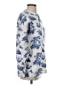Cider Print Blue Pullover Sweater Size XS - photo 4