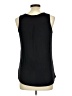 Fortune + Ivy 100% Polyester Black Sleeveless Blouse Size M - photo 2