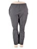 A New Day Solid Gray Active Pants Size 18 - photo 1