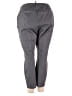A New Day Solid Gray Active Pants Size 18 - photo 2