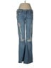 True Religion 100% Cotton Hearts Blue Jeans Size 31 waist - photo 1