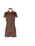 Unbranded Solid Brown Romper Size S - photo 1