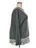 Suzanne Betro Gray Long Sleeve Top Size 2X - photo 4