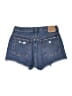 Levi's 100% Cotton Blue Denim Shorts Size 30 waist - photo 2