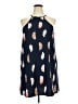 Emery Rose 100% Polyester Print Blue Casual Dress Size 2XL - photo 1