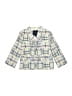 Janie and Jack 100% Cotton Plaid Yellow Blue Jacket Size 3 - photo 1