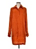 WAYF 100% Polyester Orange Casual Dress Size M - photo 1