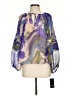 BCBG 100% Polyester Purple 3/4 Sleeve Blouse Size S - photo 1