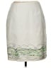 Worth Graphic Ivory Formal Skirt Size 10 - photo 1