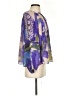 BCBG 100% Polyester Purple 3/4 Sleeve Blouse Size S - photo 4