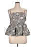 Express Gray Silver Sleeveless Blouse Size XL - photo 1