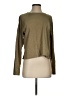 Athleta 100% Cotton Green Long Sleeve Top Size S - photo 1