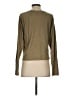Athleta 100% Cotton Green Long Sleeve Top Size S - photo 2