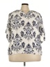 Unbranded Paisley Ivory 3/4 Sleeve Blouse Size 3X - photo 1