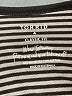 Torrid Stripes Black Short Sleeve T-Shirt Size 4X Plus (4) - photo 7