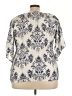Unbranded Paisley Ivory 3/4 Sleeve Blouse Size 3X - photo 2