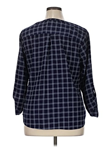 Notations 3/4 Sleeve Blouse (view 2)