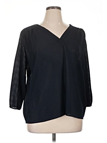 Ann Taylor Factory 3/4 Sleeve Blouse (view 1)