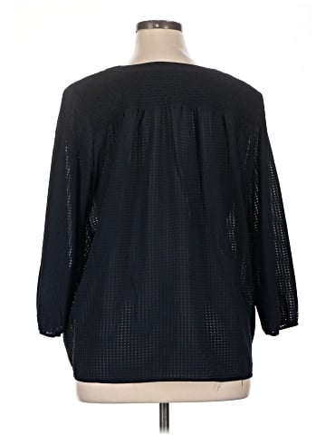 Ann Taylor Factory 3/4 Sleeve Blouse (view 2)
