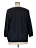 Ann Taylor Factory 100% Polyester Black 3/4 Sleeve Blouse Size XL - photo 2