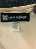 Cable & Gauge Metallic Silver Short Sleeve Blouse Size XL - photo 7