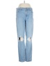 Paige Hearts Blue Jeans Size 30 waist - photo 1