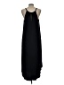 Assorted Brands Solid Black Casual Dress Size L - photo 2