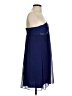 Cache 100% Polyester Solid Blue Cocktail Dress Size 4 - photo 4