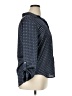 Liz Claiborne Polka Dots Blue Long Sleeve Button-Down Shirt Size XL - photo 4