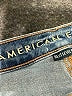 American Eagle Outfitters Stripes Blue Jeans Size 4 - photo 7