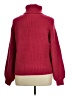 Olivaceous Red Turtleneck Sweater Size L - photo 2
