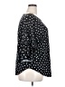 C'est La Vie Polka Dots Black 3/4 Sleeve Blouse Size 2X (estimated) - photo 4