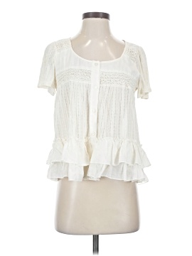 Lucky Brand Short Sleeve Blouse