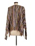 Kye Mi 100% Acrylic Tweed Brown Poncho Size L - photo 2
