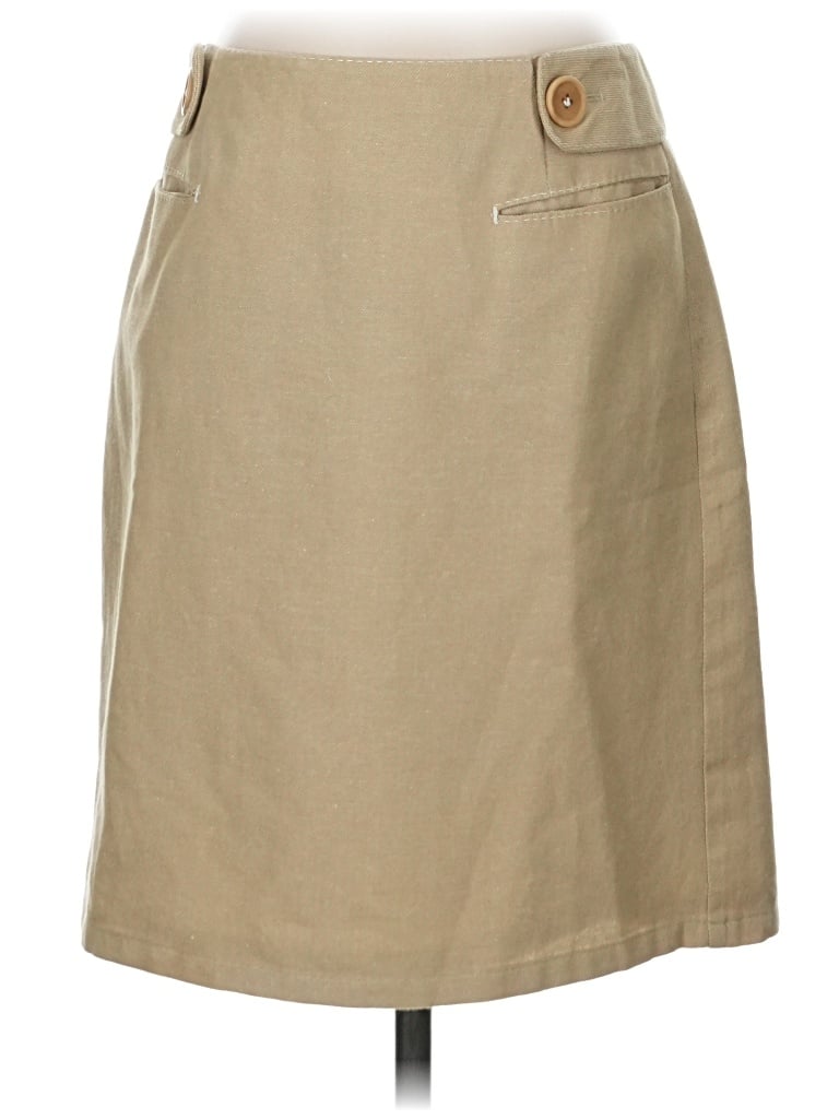 Pre-owned Max Studio Casual Skirt In Tan