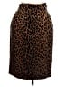 Unbranded Animal Print Brown Casual Skirt Size 10 - photo 1