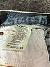 Denim Forum 100% Cotton Hearts Blue Denim Shorts Size 26 waist - photo 4