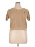 Unbranded 100% Polyester Tan Short Sleeve Turtleneck Size XL - photo 1