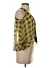Fire Los Angeles 100% Polyester Yellow Sleeveless Blouse Size XS - photo 4