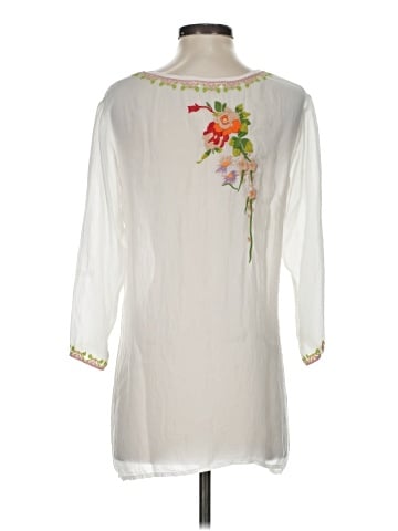 Johnny Was 3/4 Sleeve Blouse (view 2)