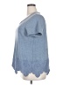 Lane Bryant Blue Short Sleeve Top Size 18 - 19 Plus - photo 5