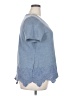 Lane Bryant Blue Short Sleeve Top Size 18 - 19 Plus - photo 4