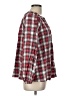 Old Navy Plaid Red Long Sleeve Blouse Size L - photo 4