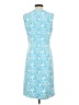 J. McLaughlin Paisley Blue Cocktail Dress Size S - photo 2