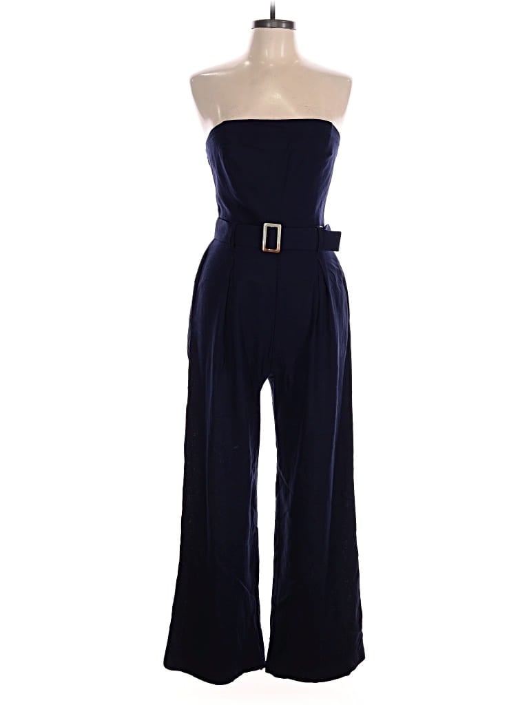 Pre-owned Monteau Jumpsuit In Blue