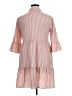 Shein Stripes Pink Casual Dress Size L - photo 2
