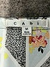 CAbi 100% Polyester Gray Sleeveless Blouse Size M - photo 7